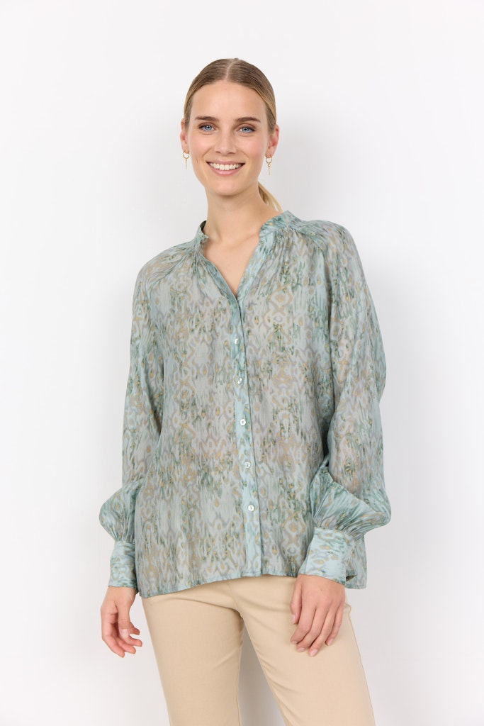 Soya Concept Damen T-Shirts Mineral Green C