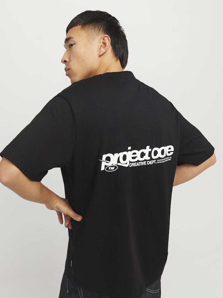 Jack & Jones Herren T-Shirts kurz Black