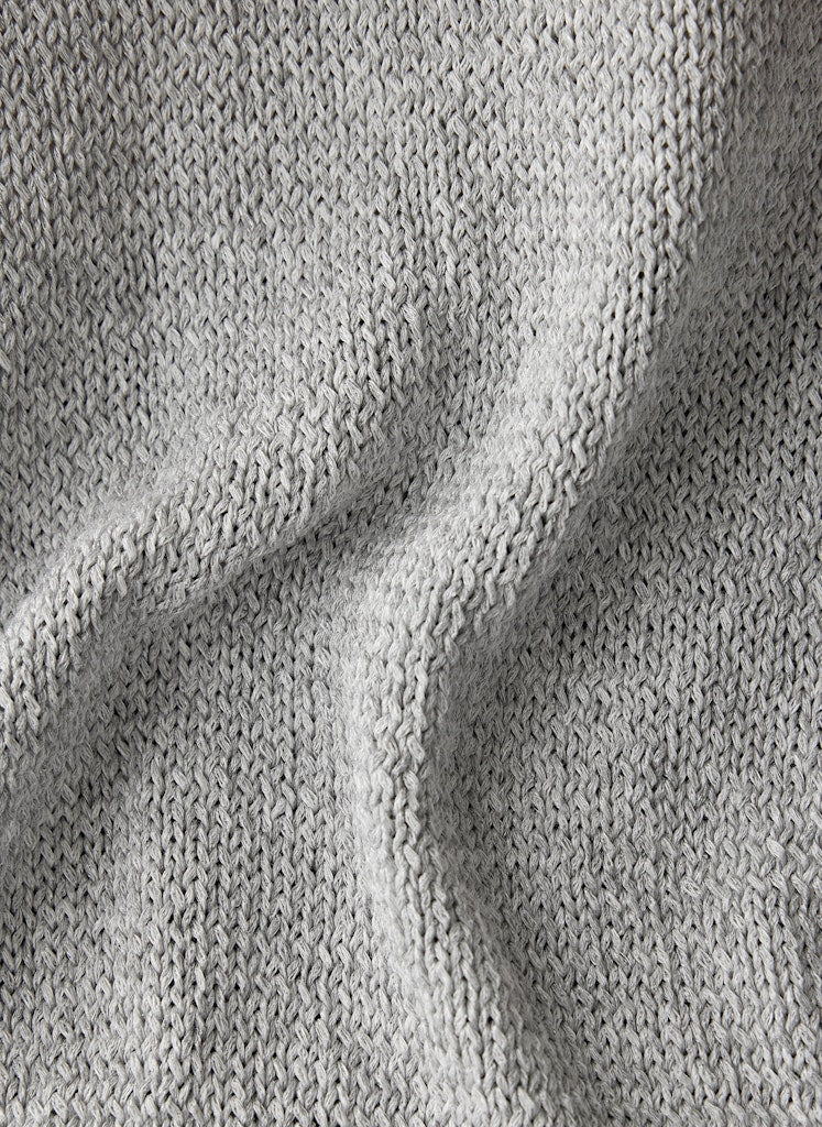 Le Comte Damen Pullover Silbergrau