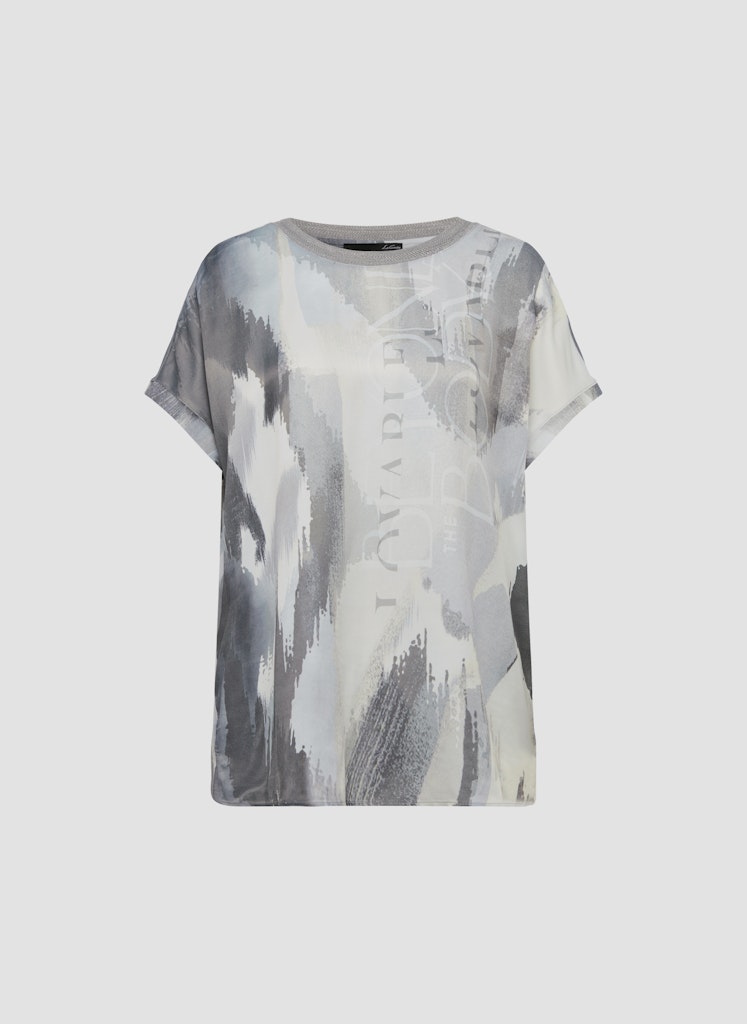 Le Comte Damen T-Shirts Silbergrau