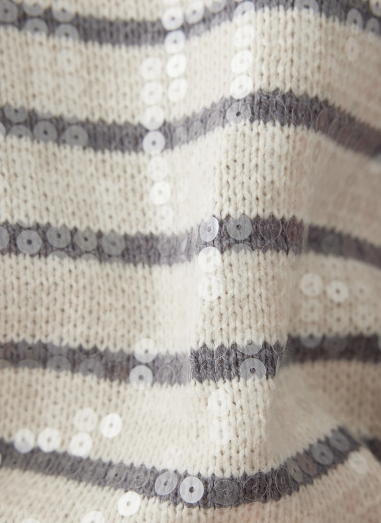 Le Comte Damen Pullover Elfenbein
