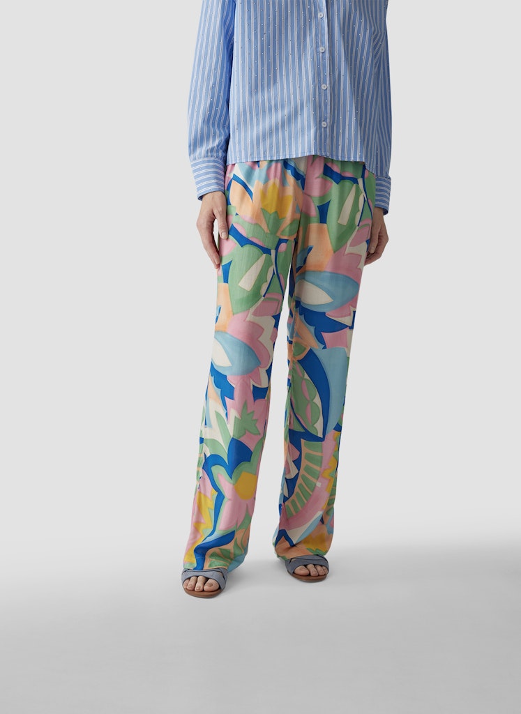 Le Comte Damen Hosen Jade
