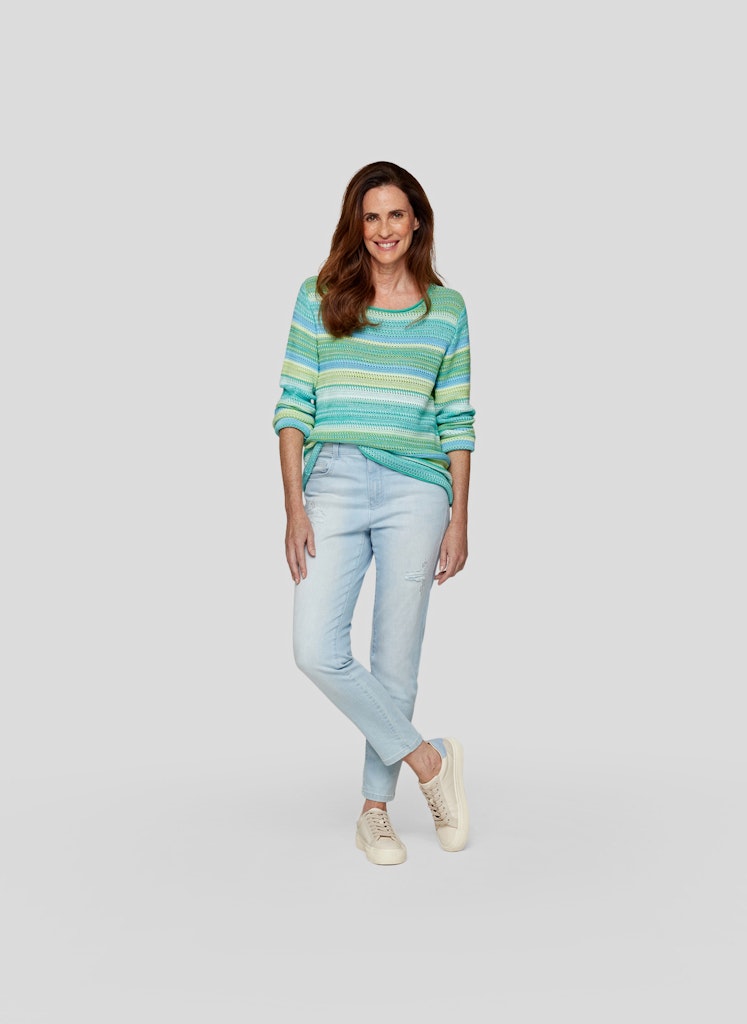 Rabe Damen Pullover Smaragd