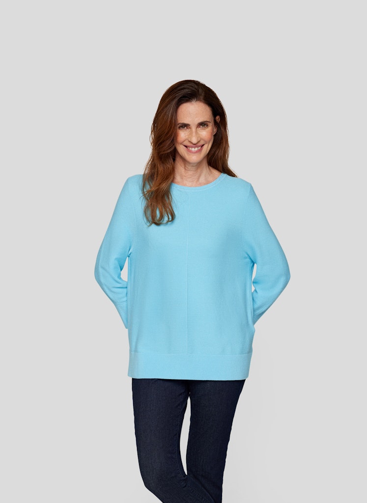 Rabe Damen Pullover Puderblau