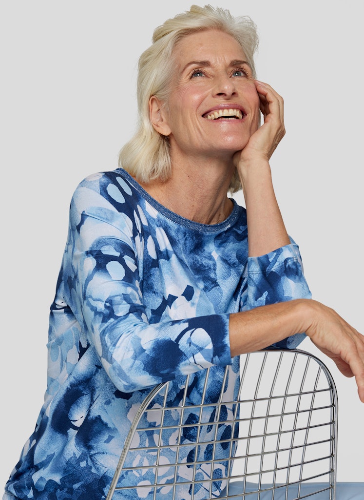 Rabe Damen T-Shirts Dunkel Jeans