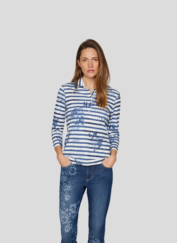 Rabe Damen T-Shirts Dunkel Jeans