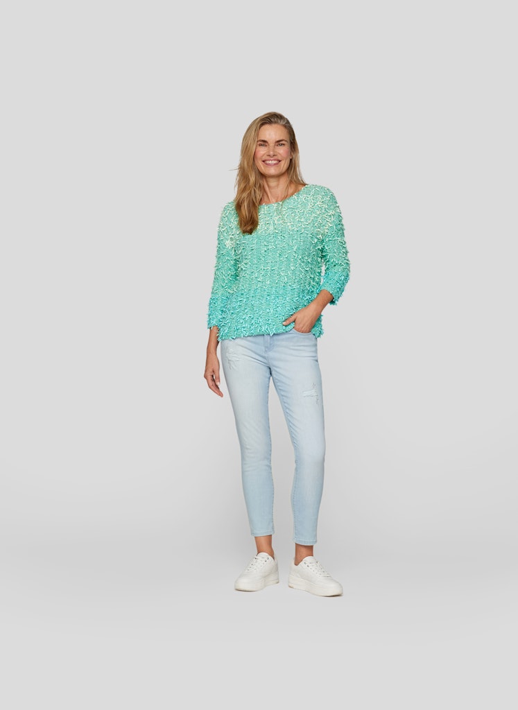 Rabe Damen Pullover Smaragd