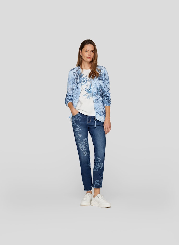 Rabe Damen Strickjacken Pastellblau