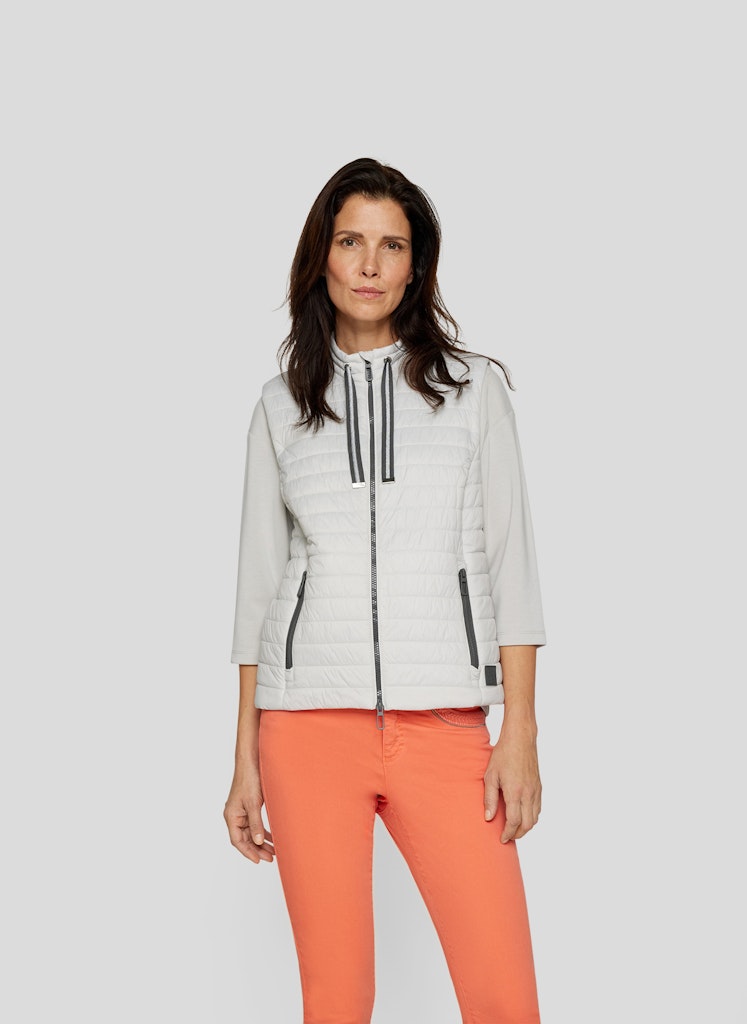Rabe Damen Outdoorwesten Perlgrau
