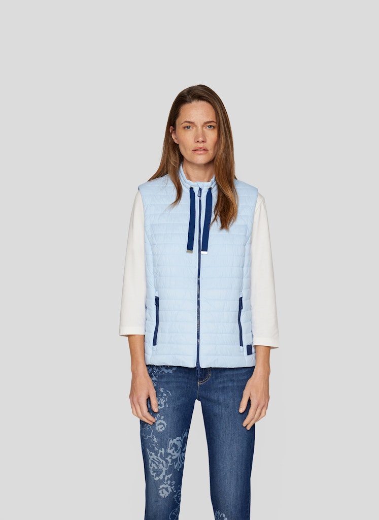 Rabe Damen Outdoorwesten Pastellblau