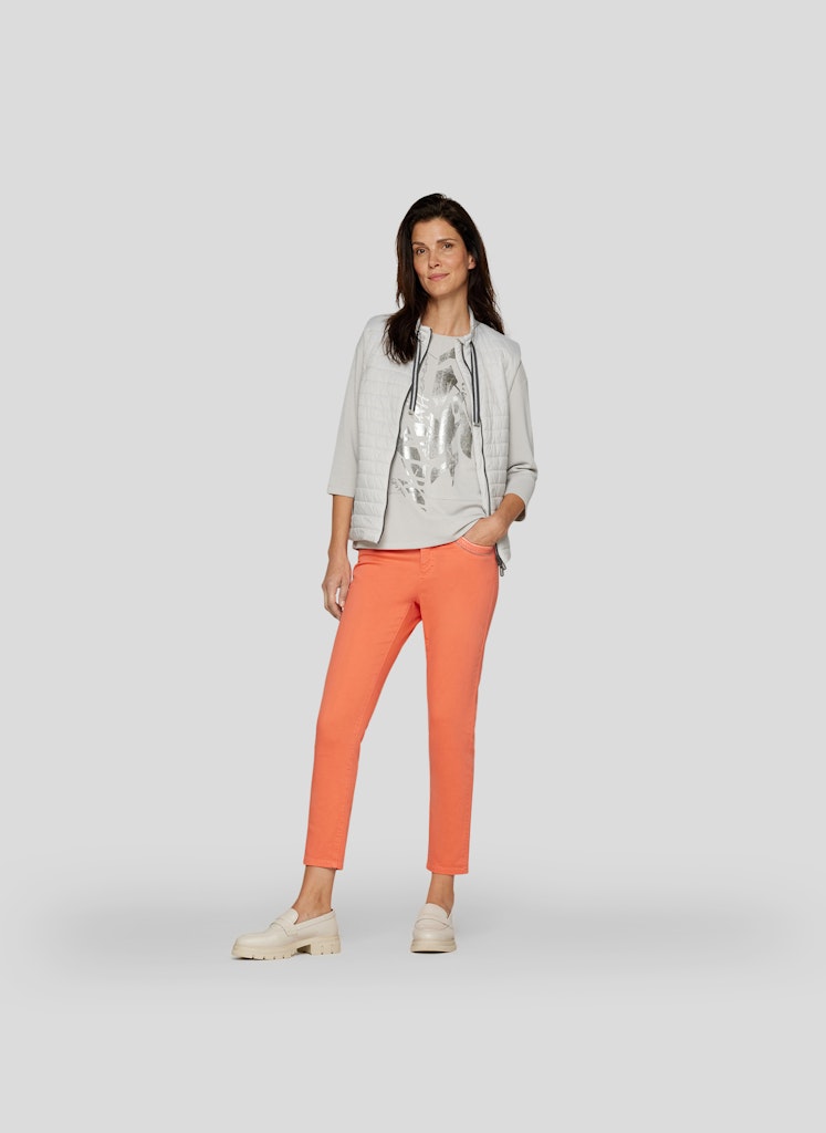 Rabe Damen Outdoorwesten Perlgrau