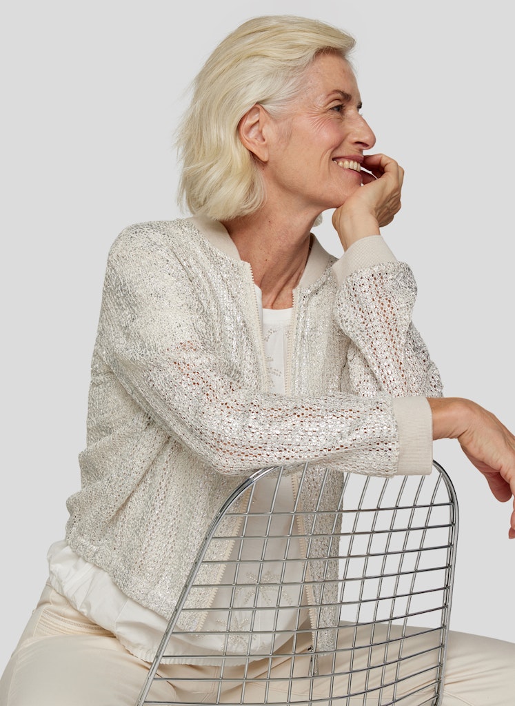 Rabe Damen Blazer Elfenbein