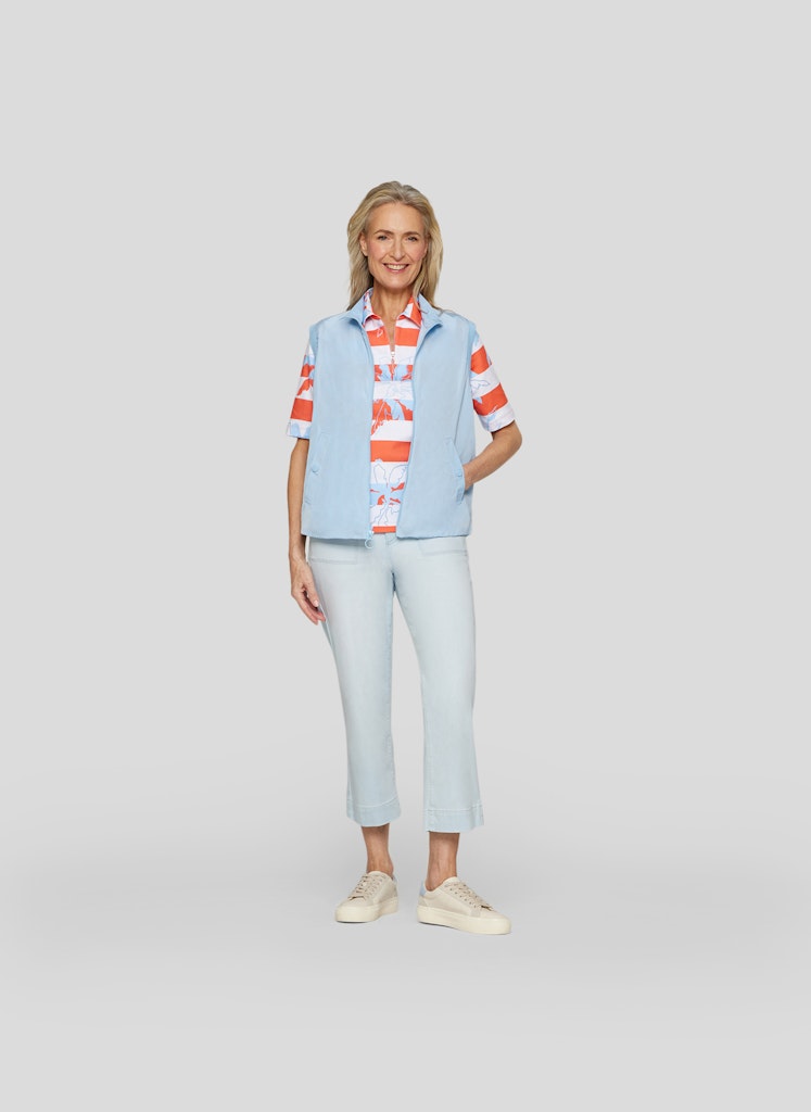 Rabe Damen Indoorwesten Pastellblau