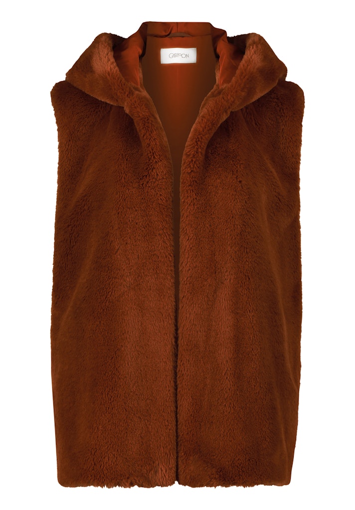 Cartoon Damen Indoorwesten Brown Patina