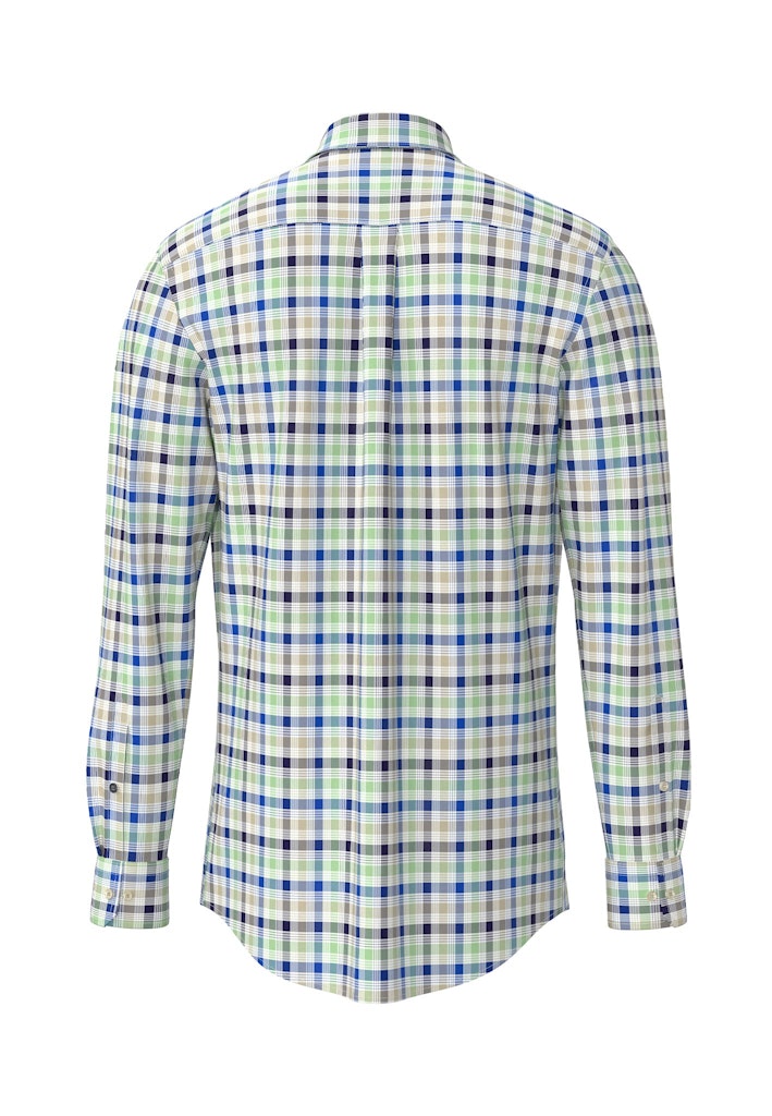 Fynch-Hatton Herren Hemden Turf Green