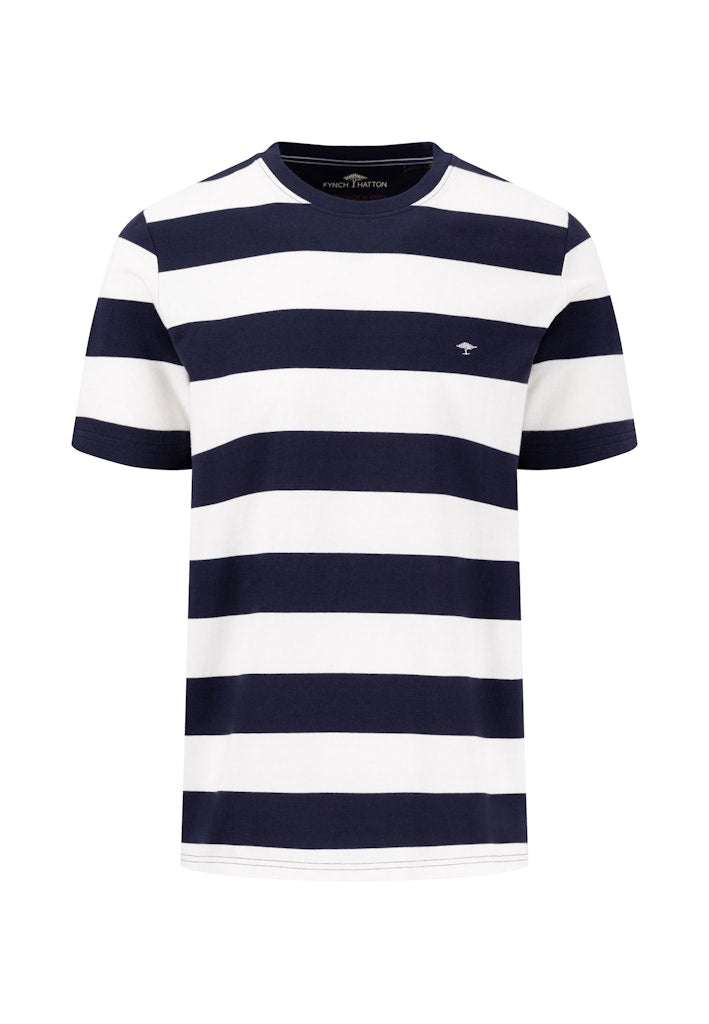 Fynch-Hatton Herren T-Shirts kurz Navy