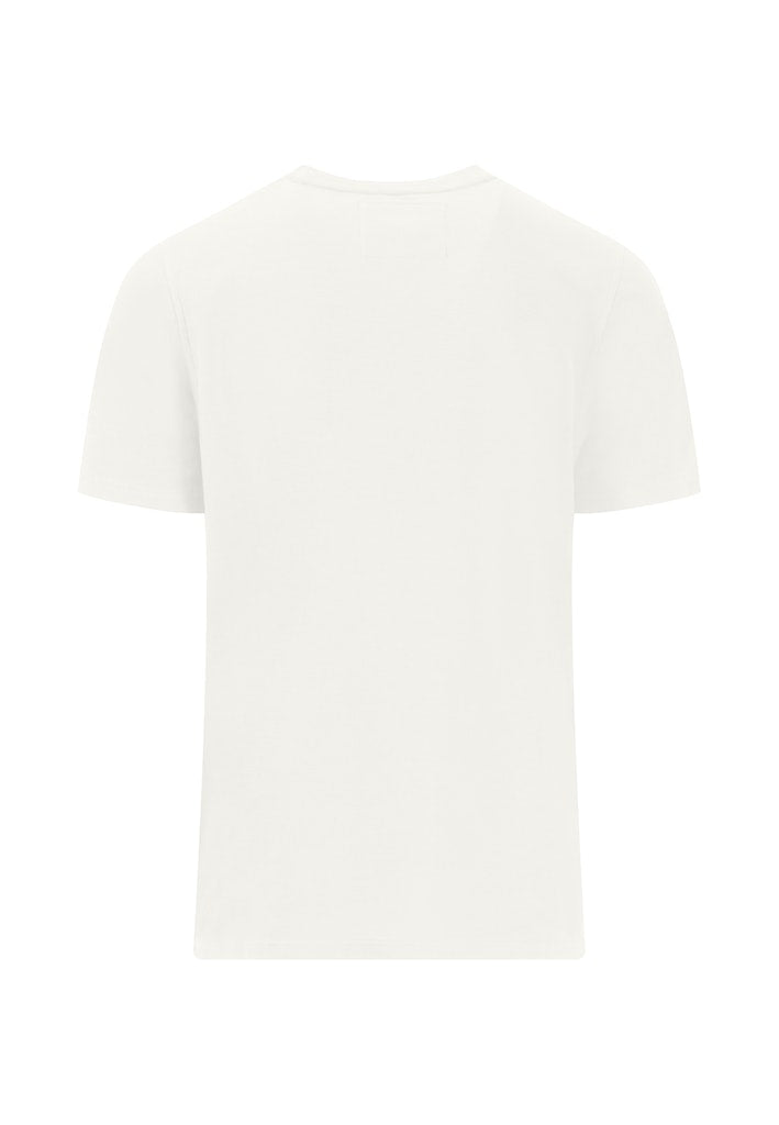 Fynch-Hatton Herren T-Shirts kurz New Offwhite
