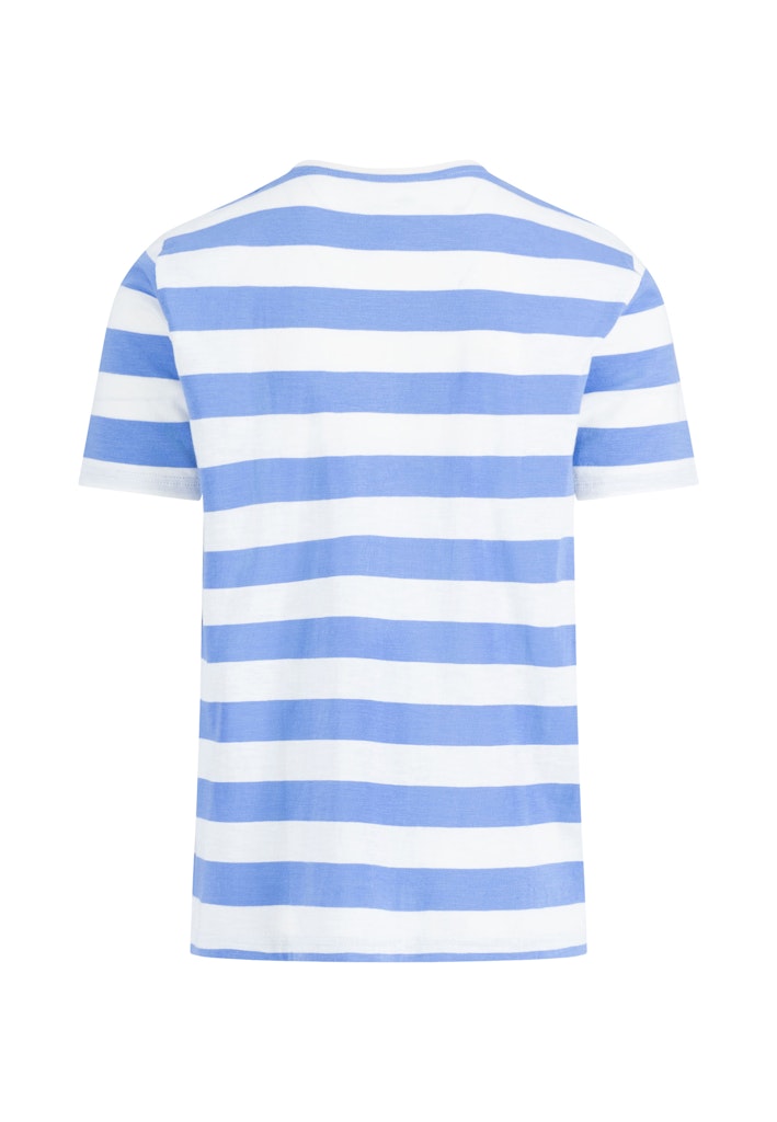 Fynch-Hatton Herren T-Shirts kurz Crystal Blue