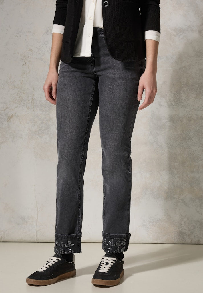 Cecil Damen Hosen  Black Was