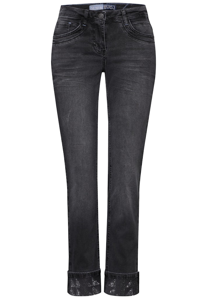 Cecil Damen Hosen  Black Was