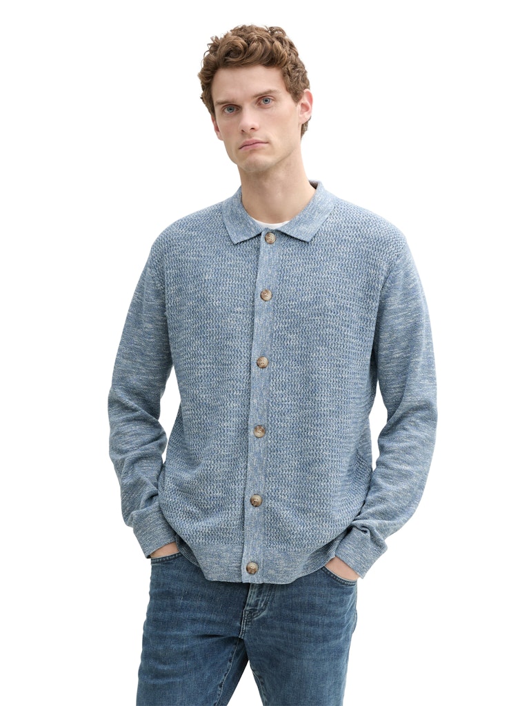 Tom Tailor Herren Pullover Mystical Blue M
