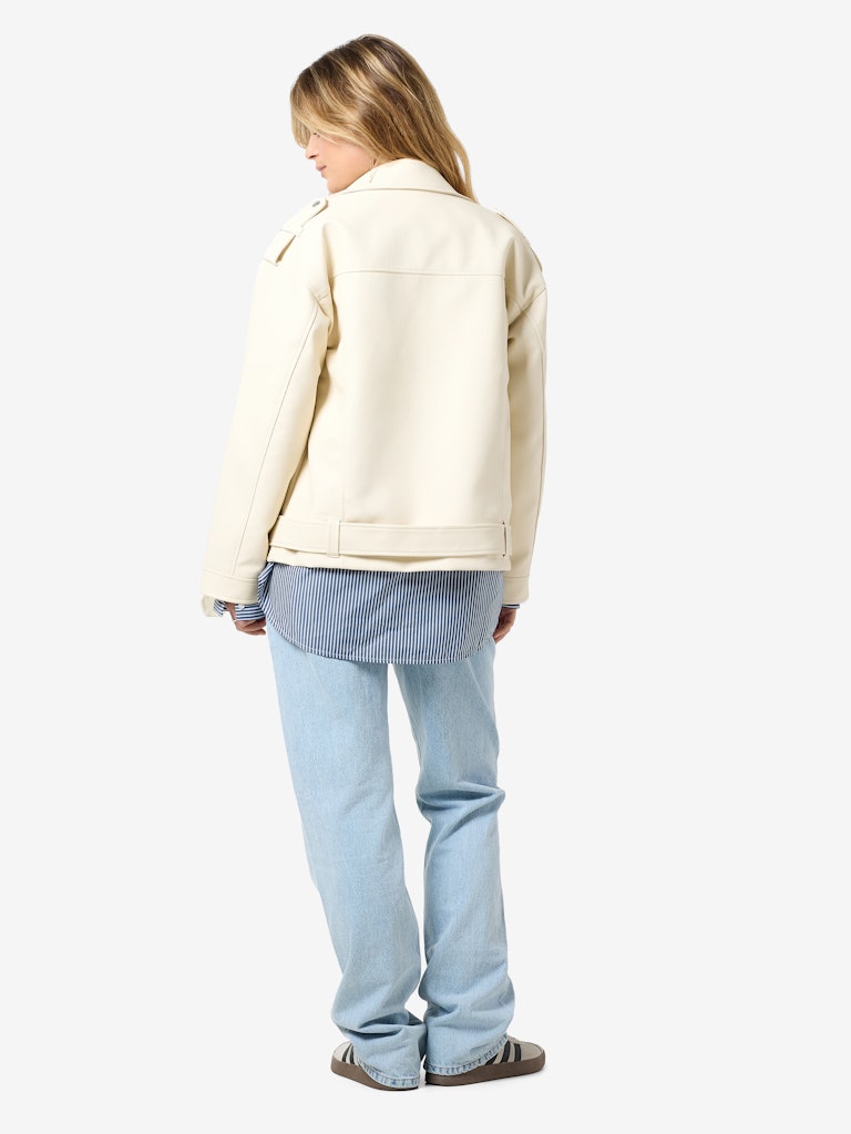 Noisy May Damen Jacken Pearled Ivory