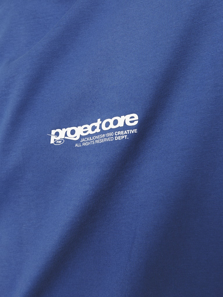 Jack & Jones Herren T-Shirts kurz Beaucoup Blue