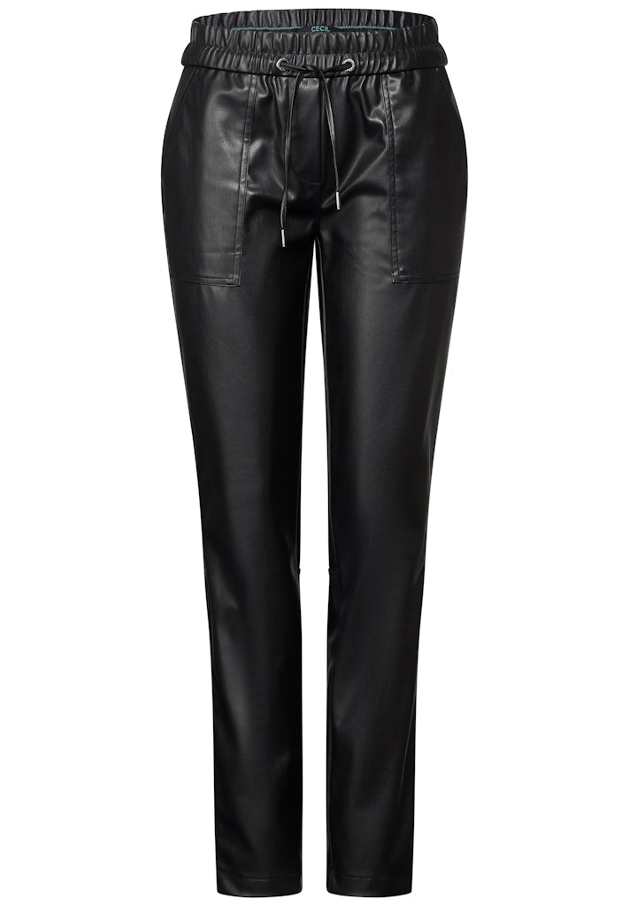 Cecil Damen Hosen  Black