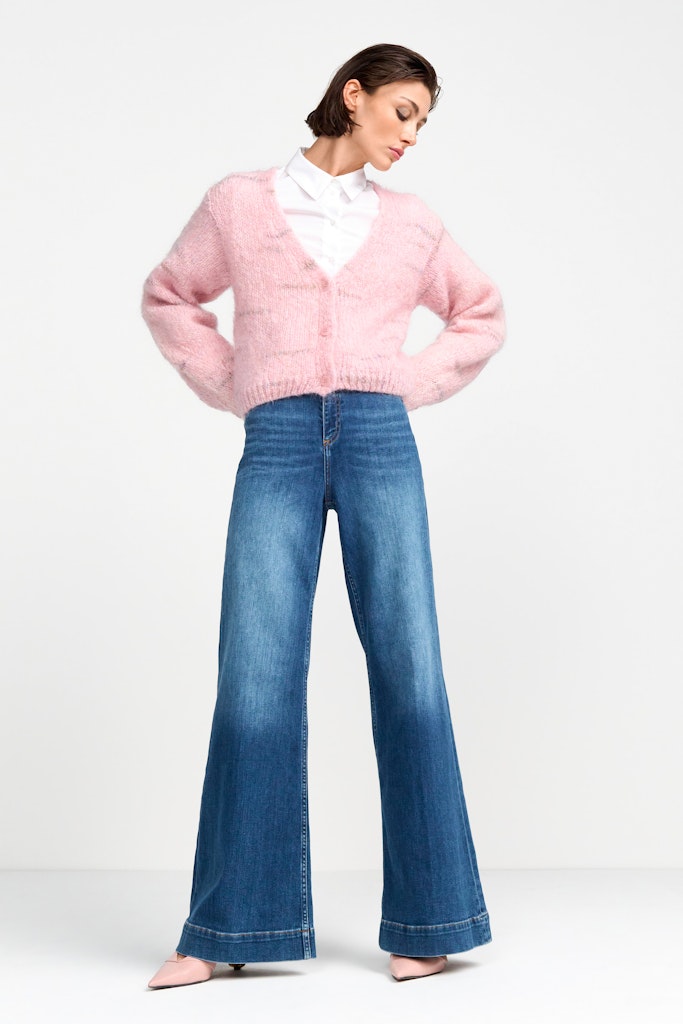 Rich & Royal Damen Jeans Denim Blue