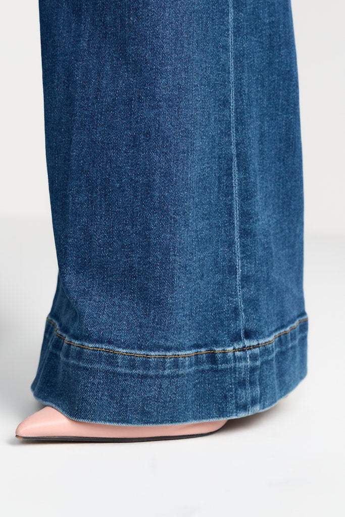 Rich & Royal Damen Jeans Denim Blue