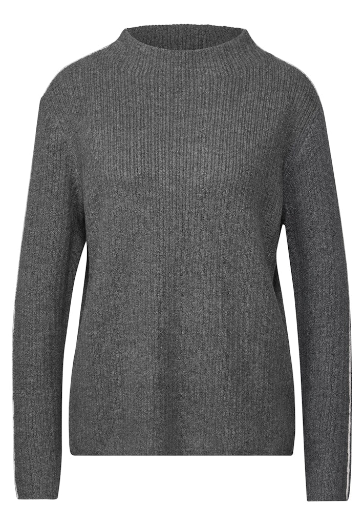 Street One Damen Pullover  Echo Grey