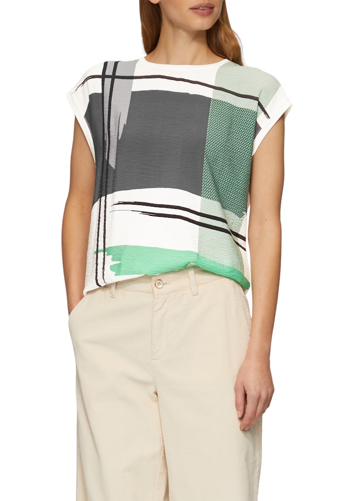 S. Oliver red Damen T-Shirts White