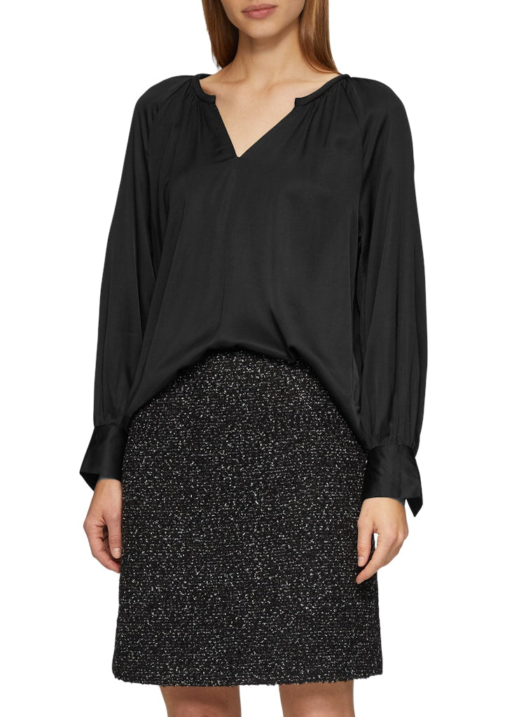 S. Oliver red Damen Blusen Grey/Black
