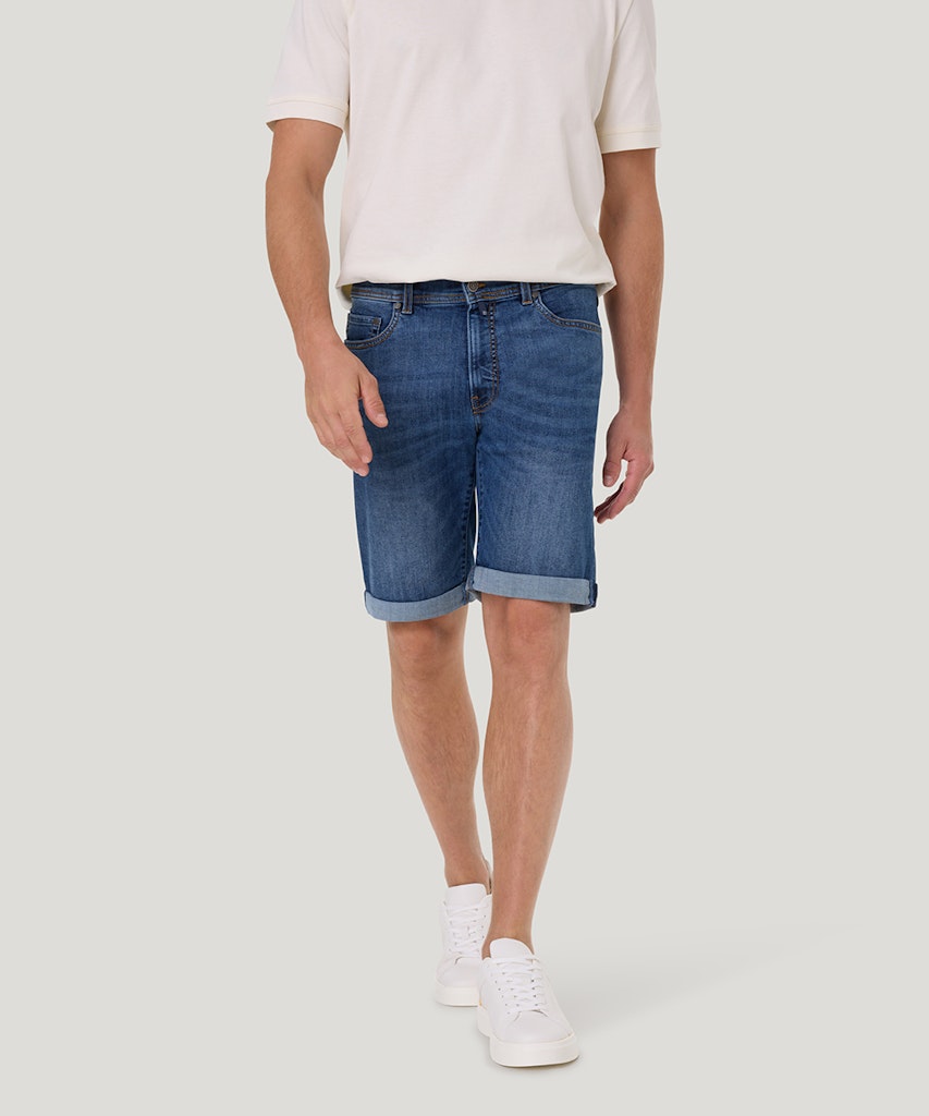Pierre Cardin Herren Shorts  Blue Fashi