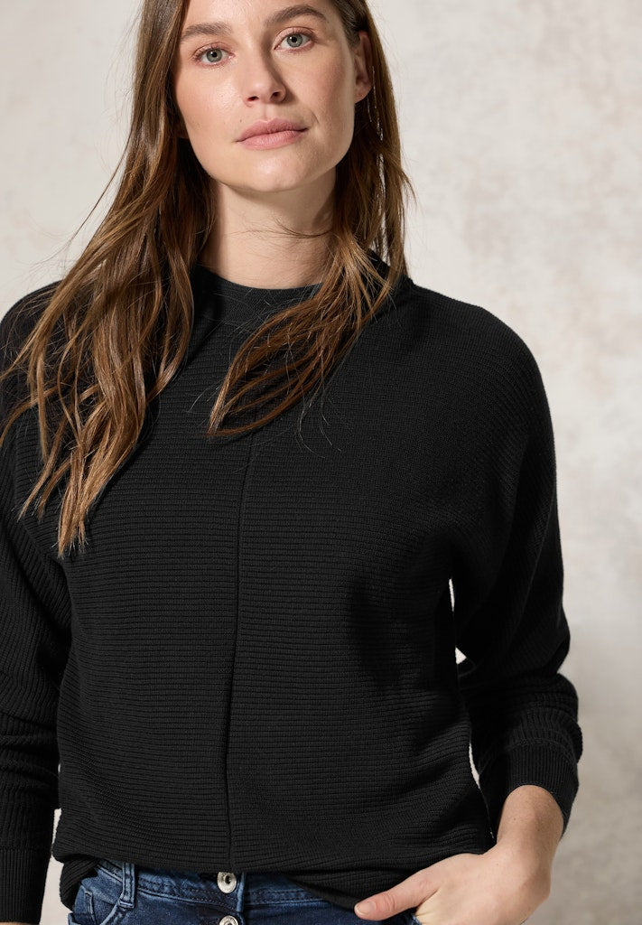 Cecil Damen Pullover  Black