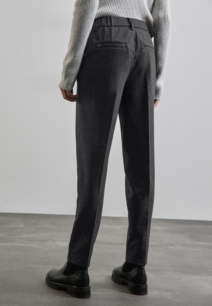 Street One Damen Hosen  Black