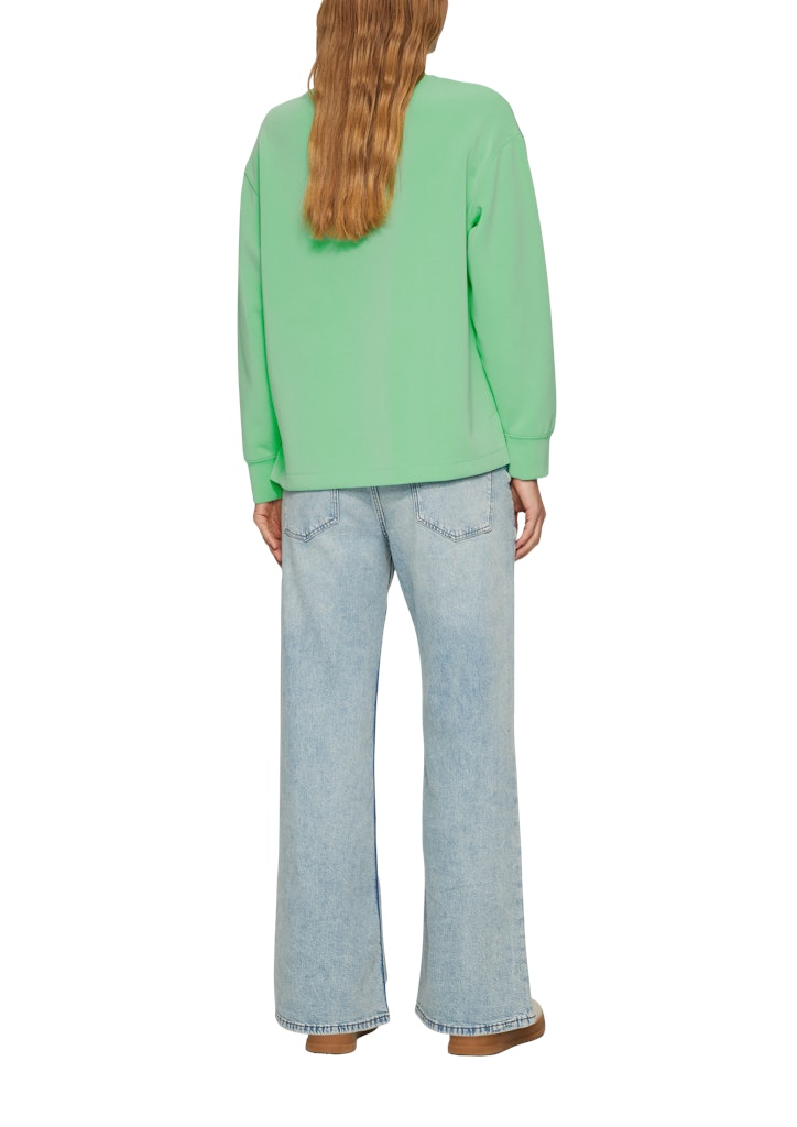 S. Oliver red Damen Sweatshirts Green