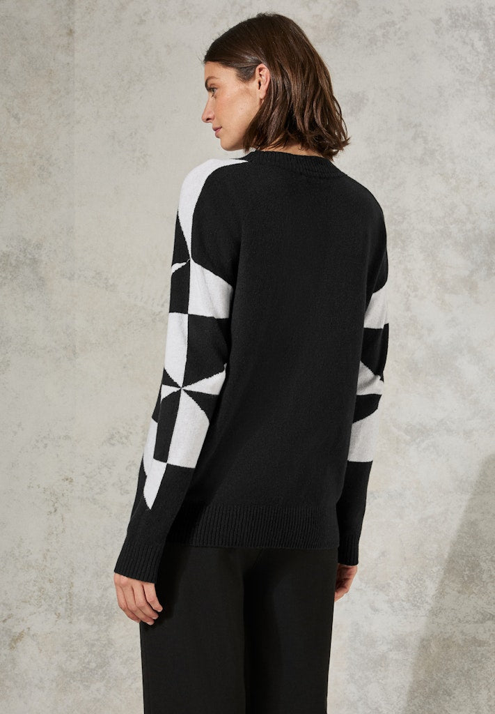 Cecil Damen Pullover  Black