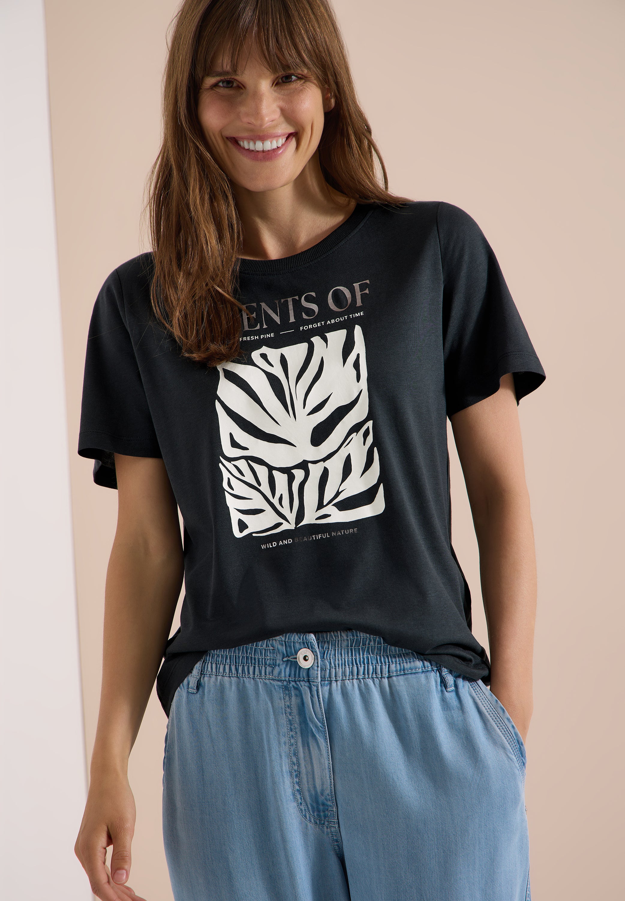 Cecil Damen T-Shirts  Palm Bree