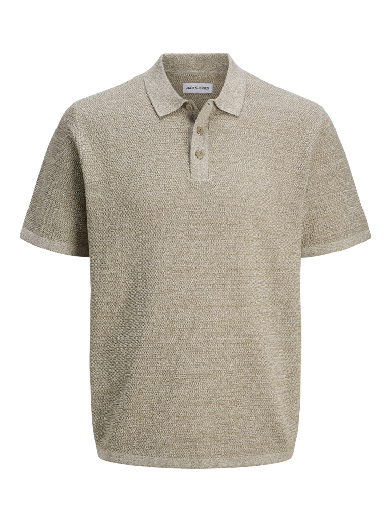 Jack & Jones Herren Polo-Shirts Coriander/W. Cl