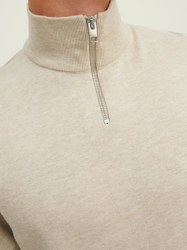 Jack & Jones Herren Pullover Oatmeal/Melange