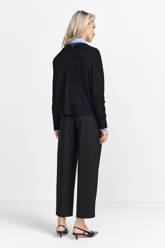 Rich & Royal Damen Pullover Black