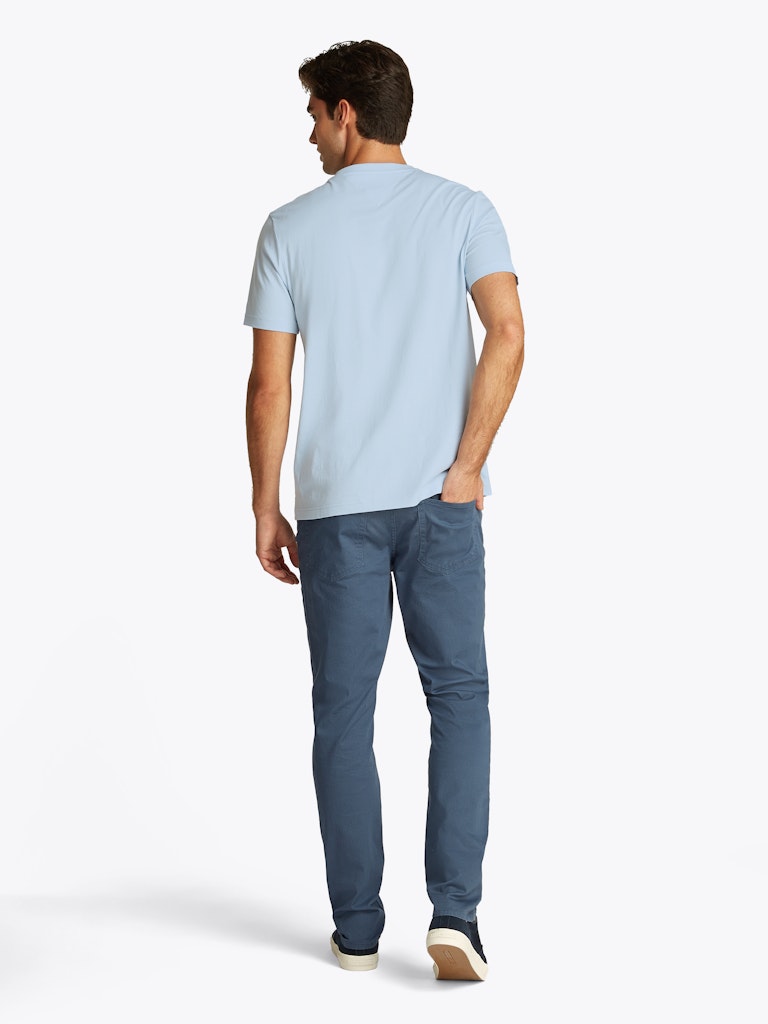 Tommy Hilfiger Herren T-Shirts kurz Co Blue
