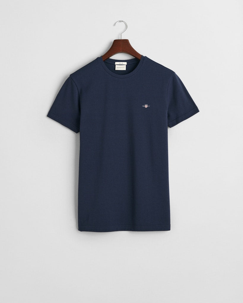 Gant Herren T-Shirts kurz  Evening Blu