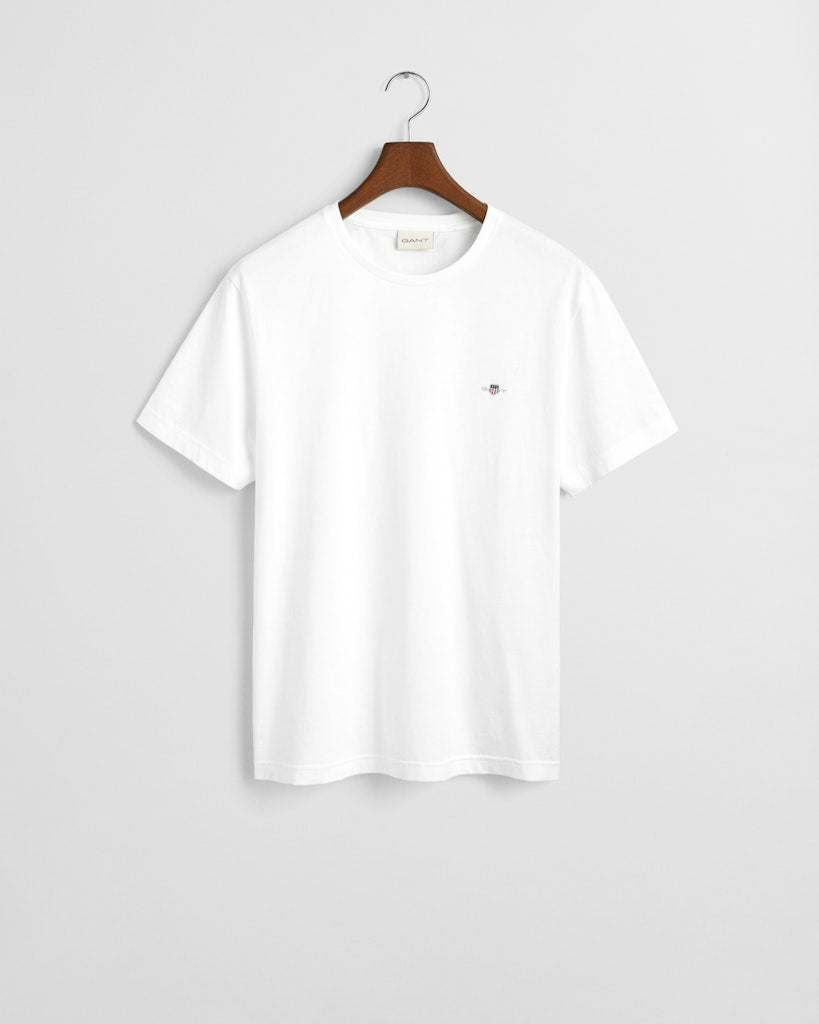 Gant Herren T-Shirts kurz  White