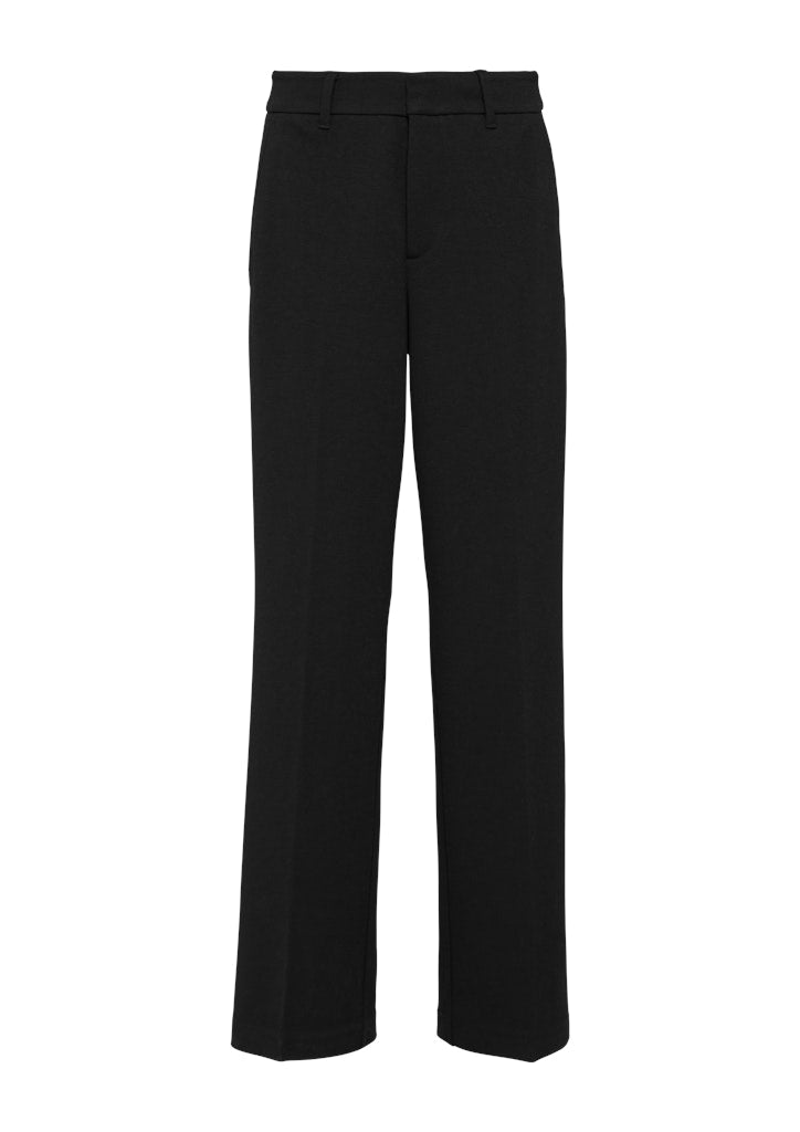 S. Oliver red Damen Hosen Grey/Black
