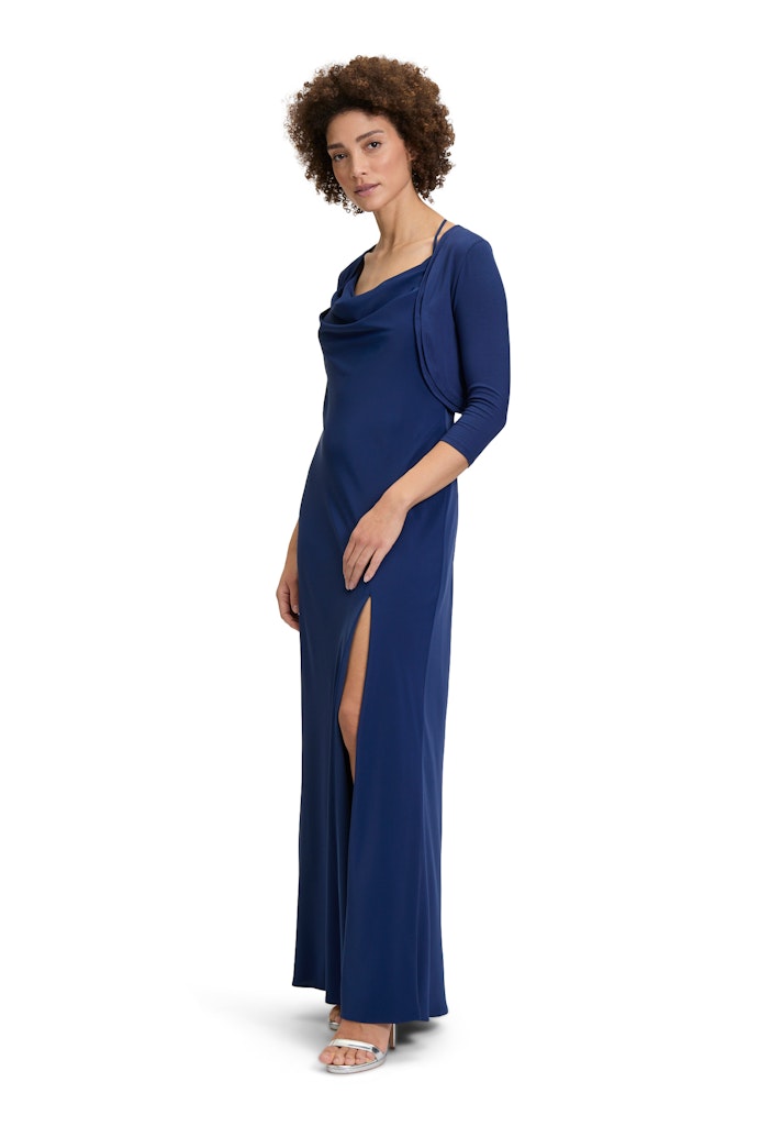 Vera Mont Damen Strickjacken Festival Blue