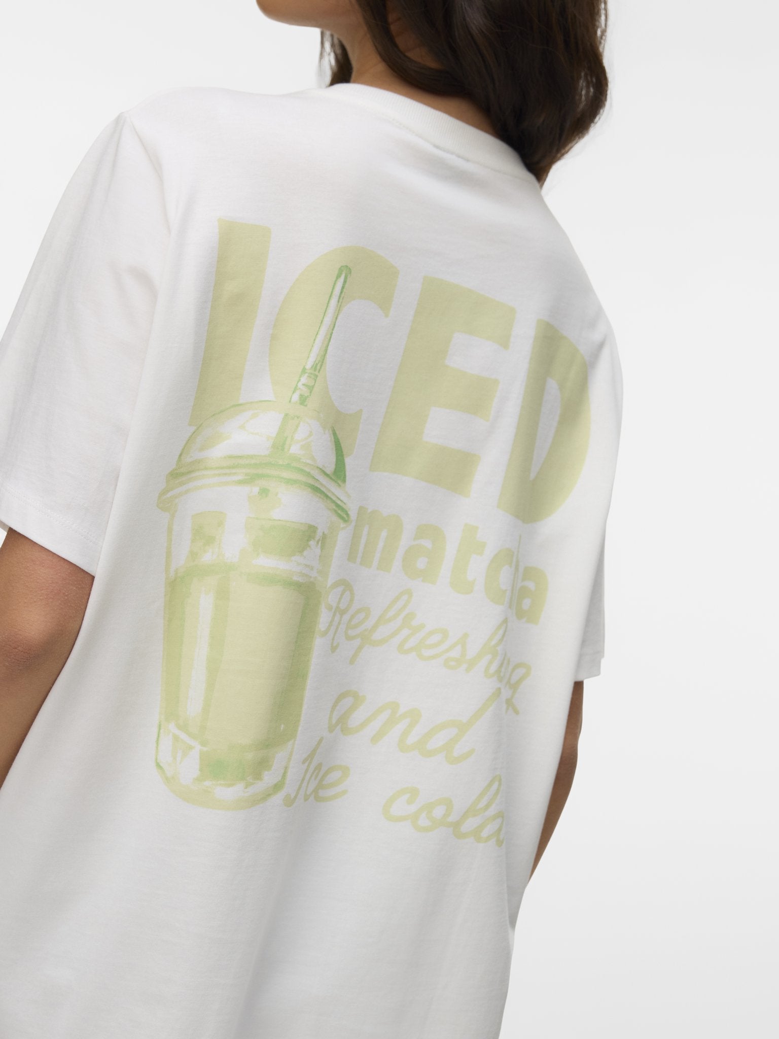 Vero Moda Damen T-Shirts Snow White/Iced