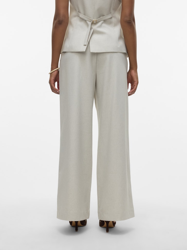 Vero Moda Damen Hosen Birch/Melange A