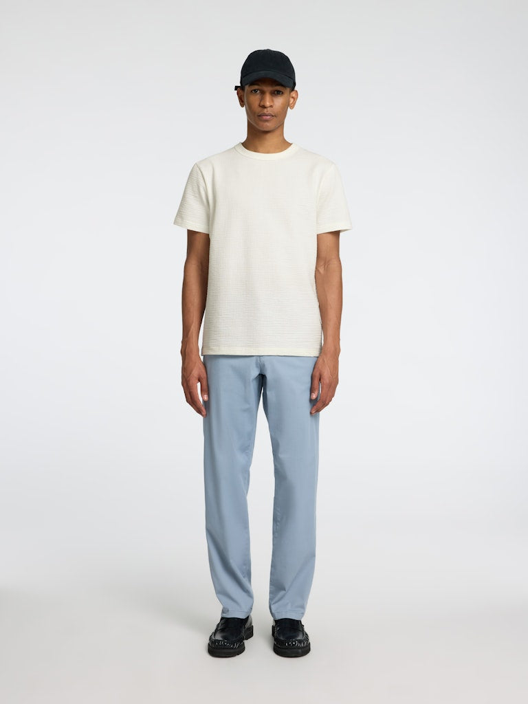 Selected homme Herren T-Shirts kurz  Egret